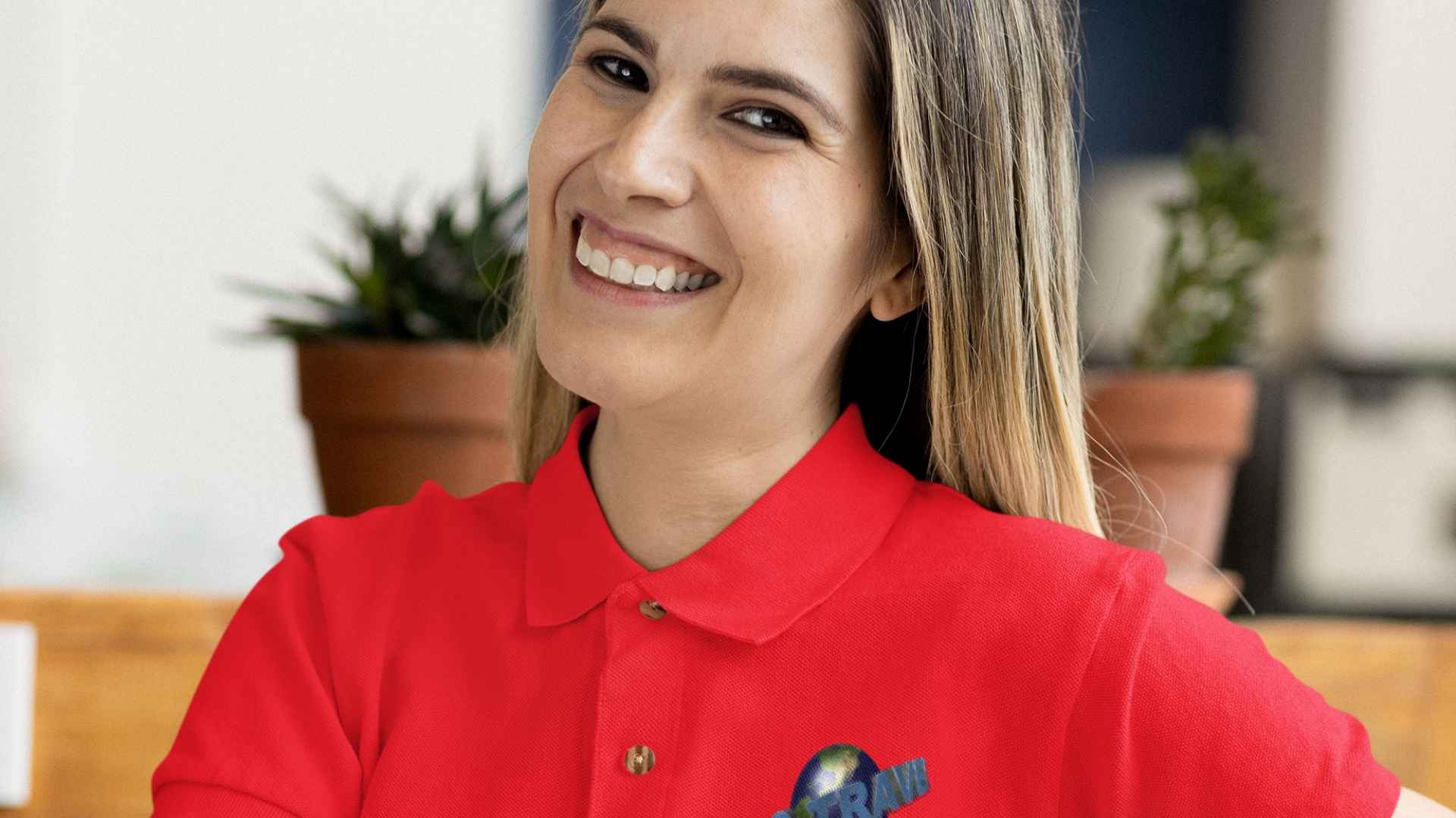 Teacher advising students