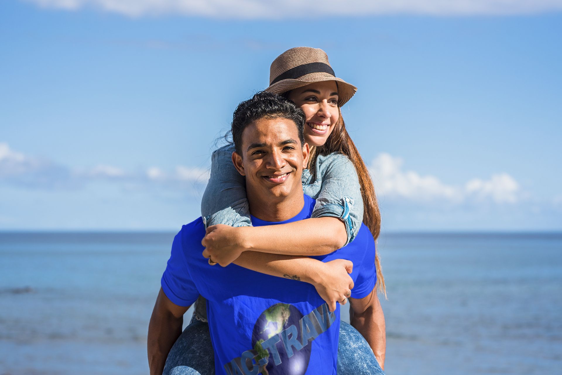 Visa agent working with clients